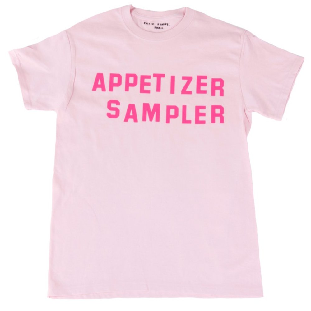 Katie Kimmel SMALL Appetizer Sampler Tee